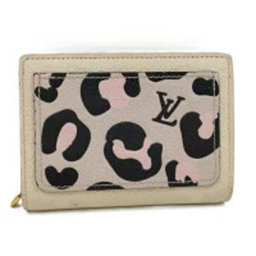 LOUIS VUITTON Portefeuille Claire Wild Heart Bi fold Wallet Monogram Empreinte